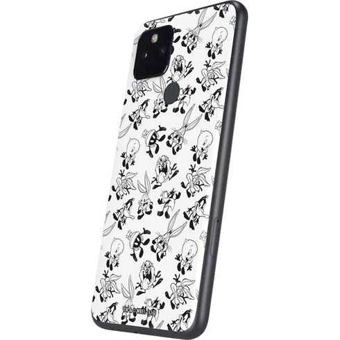 Looney Tunes Big Head Pattern Google Pixel 5a Skin